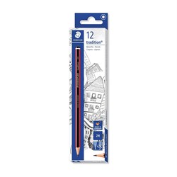 Staedtler 110 Tradition Pencil Graphite 2H Pack of 12_2